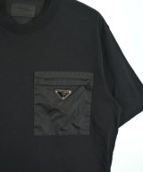 PRADA（プラダ）Tシャツ・カットソー 黒 サイズ:L メンズ/2200710342010