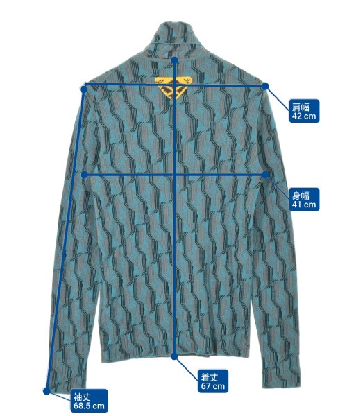 PRADA（プラダ）ニット・セーター 緑 サイズ:46(M位) メンズ/2200662485056