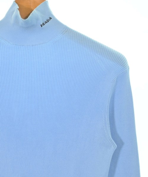PRADA（プラダ）ニット・セーター 青 サイズ:46(M位) メンズ/2200662485063