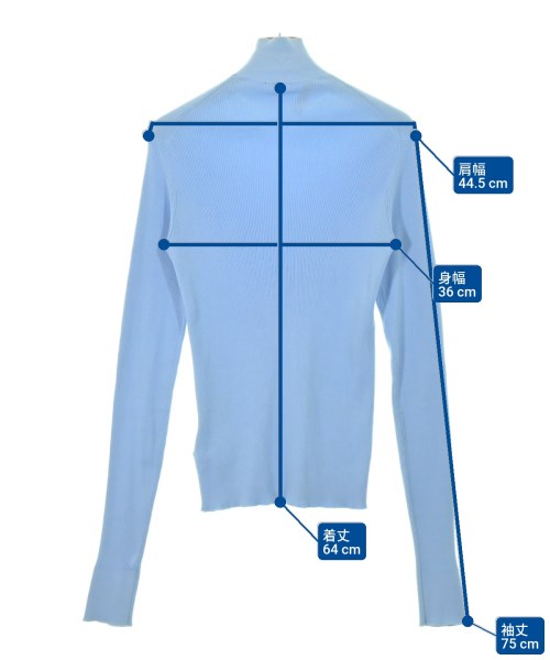 PRADA（プラダ）ニット・セーター 青 サイズ:46(M位) メンズ/2200662485063