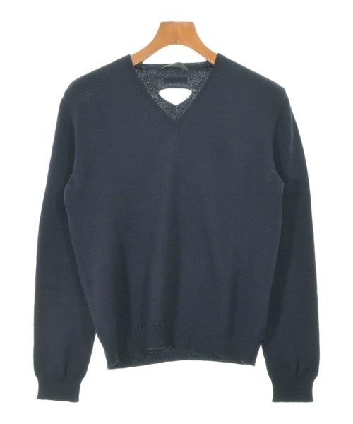 PRADA(プラダ)ニット・セーター 紺 サイズ:48(L位)/2200662485070