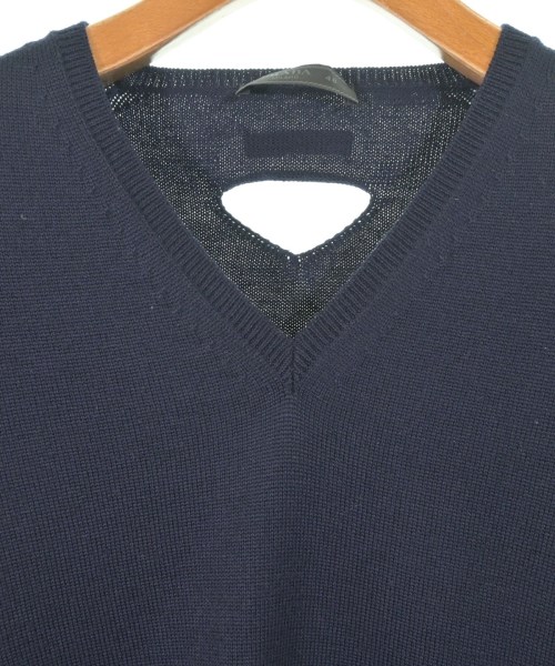 PRADA（プラダ）ニット・セーター 紺 サイズ:48(L位) メンズ/2200662485070