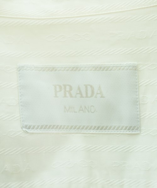 PRADA（プラダ）カジュアルシャツ 白 サイズ:M メンズ/2200662485087