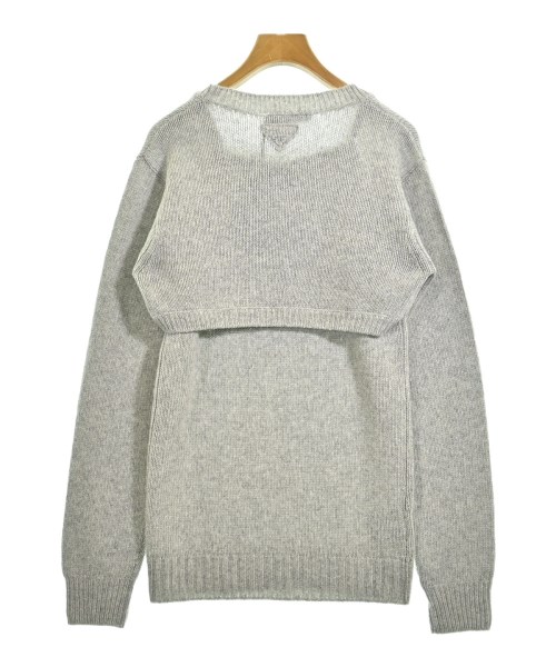 PRADA（プラダ）ニット・セーター グレー サイズ:44/44(L位) レディース/2200662575030