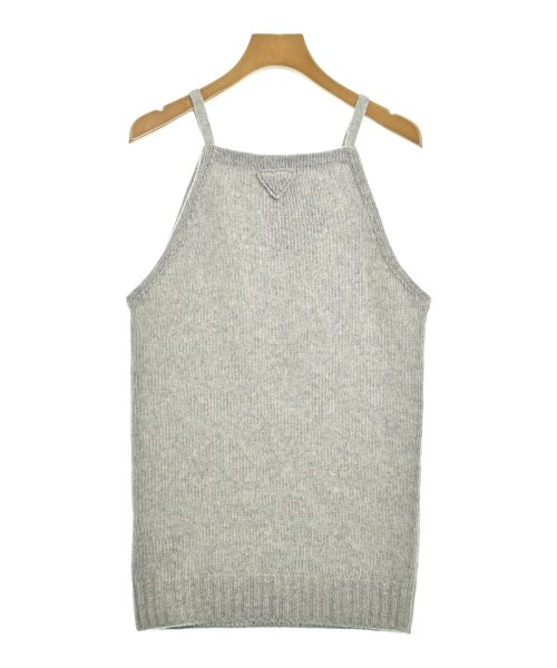 PRADA（プラダ）ニット・セーター グレー サイズ:44/44(L位) レディース/2200662575030
