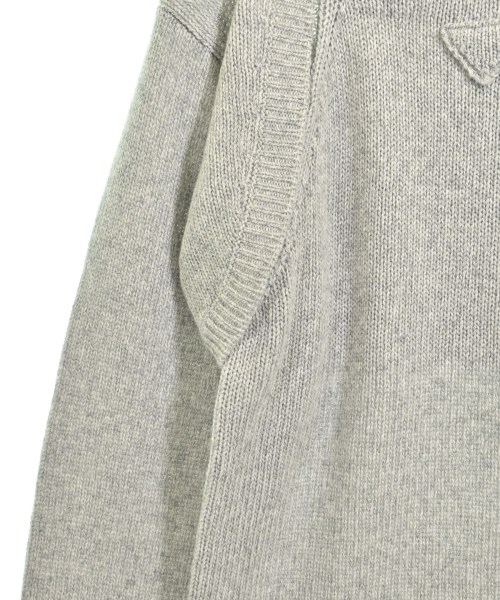 PRADA（プラダ）ニット・セーター グレー サイズ:44/44(L位) レディース/2200662575030