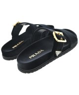 PRADA（プラダ）サンダル 黒 サイズ:EU37(23.5cm位) レディース/2200662575061