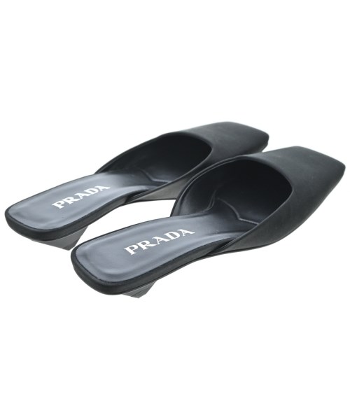 PRADA（プラダ）サンダル 黒 サイズ:EU37(23.5cm位) レディース/2200662575078