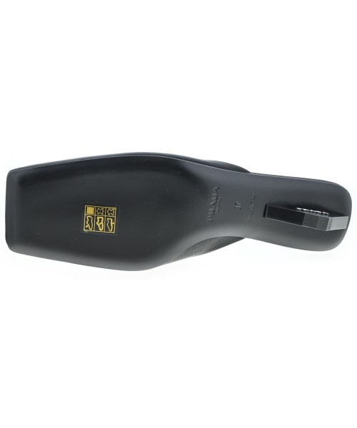 PRADA（プラダ）サンダル 黒 サイズ:EU37(23.5cm位) レディース/2200662575078