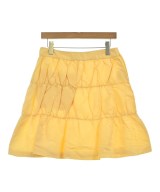 PRADA（プラダ）ひざ丈スカート 黄 サイズ:40(M位) レディース/2200662637080