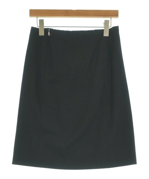 PRADA（プラダ）ひざ丈スカート 黒 サイズ:40(M位) レディース/2200662637097