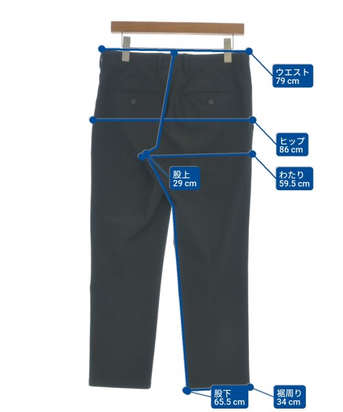 PRADA（プラダ）スラックス 黒 サイズ:46(M位) メンズ/2200662977032