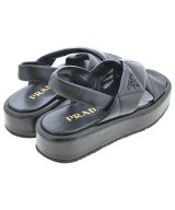 PRADA（プラダ）サンダル 黒 サイズ:EU35 1/2(22cm位) レディース/2200663044269