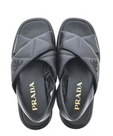 PRADA（プラダ）サンダル 黒 サイズ:EU35 1/2(22cm位) レディース/2200663044269