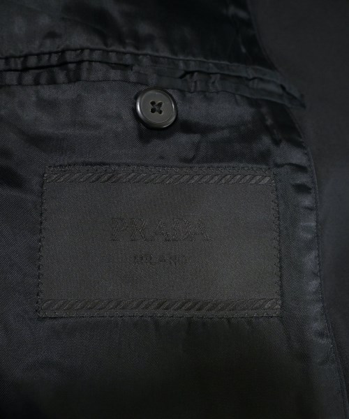 PRADA（プラダ）カジュアルジャケット 黒 サイズ:50(XL位) メンズ/2200663230112