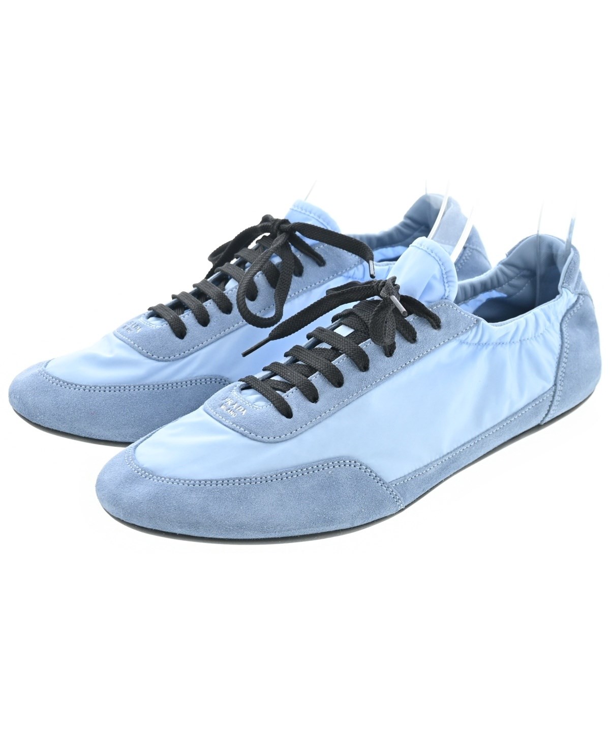 PRADA（プラダ）スニーカー 青 サイズ:UK8(27cm位) メンズ