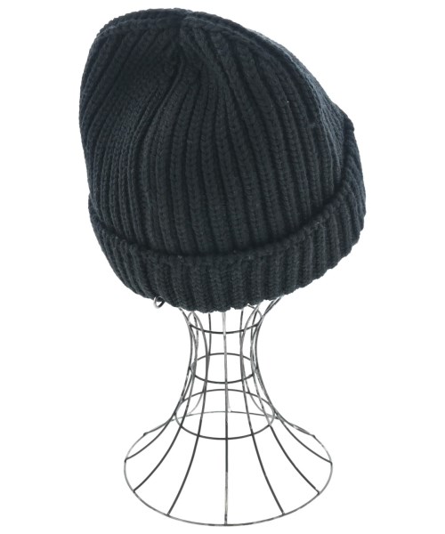 PRADA（プラダ）ニットキャップ・ビーニー 黒 サイズ:L メンズ/2200661833346