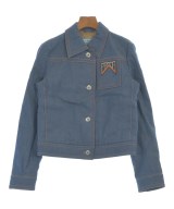 PRADA（プラダ）デニムジャケット 青 サイズ:38(S位) レディース/2200662037033