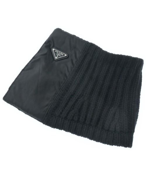 PRADA(プラダ)マフラー 黒 サイズ:-/2200663517053
