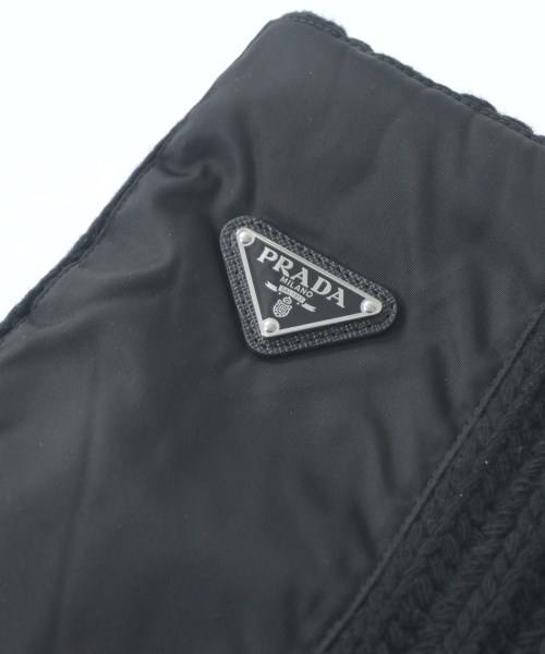 PRADA（プラダ）マフラー 黒 サイズ:- メンズ/2200663517053