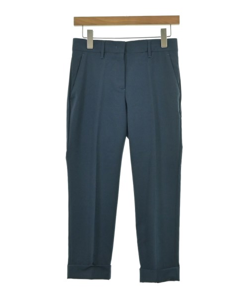 PRADA(プラダ)クロップドパンツ 青 サイズ:36(XS位)/2200660624044