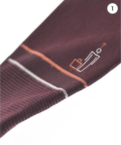 PRADA（プラダ）ネクタイ 赤 サイズ:- メンズ/2200664534042