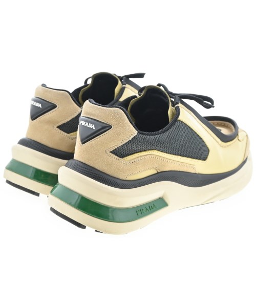 PRADA（プラダ）スニーカー ベージュ サイズ:UK8 1/2(27cm位) メンズ/2200664763084