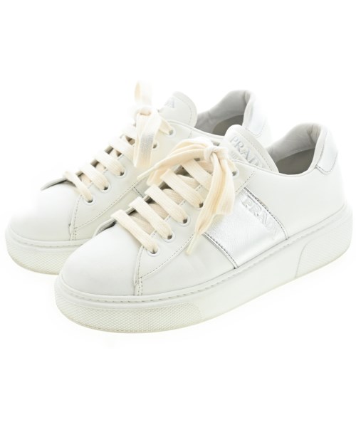PRADA(プラダ)スニーカー 白 サイズ:EU36(22.5cm位)/2200664929015
