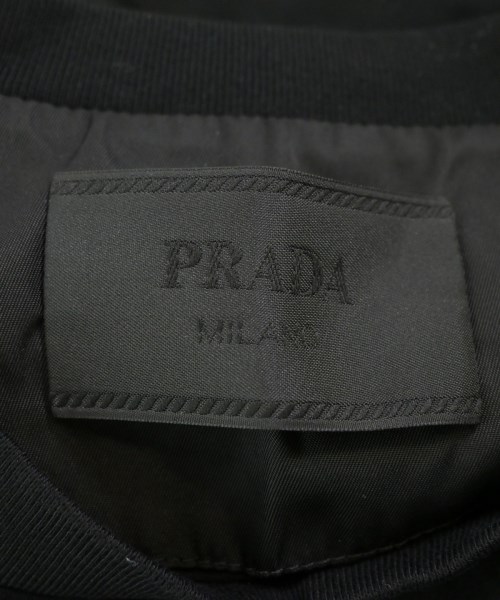 PRADA（プラダ）Tシャツ・カットソー 黒 サイズ:M メンズ/2200665321221