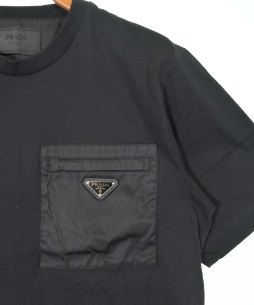 PRADA（プラダ）Tシャツ・カットソー 黒 サイズ:M メンズ/2200665321221