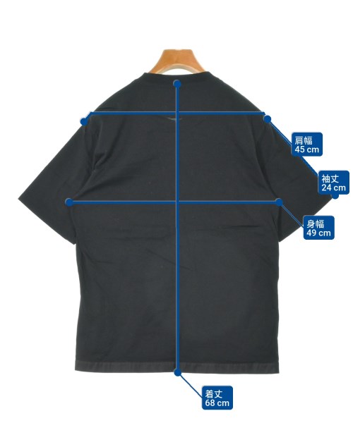 PRADA（プラダ）Tシャツ・カットソー 黒 サイズ:M メンズ/2200665321221