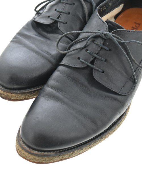 PRADA（プラダ）ビジネス・ドレスシューズ 黒 サイズ:9(28cm位) メンズ/2200665588129