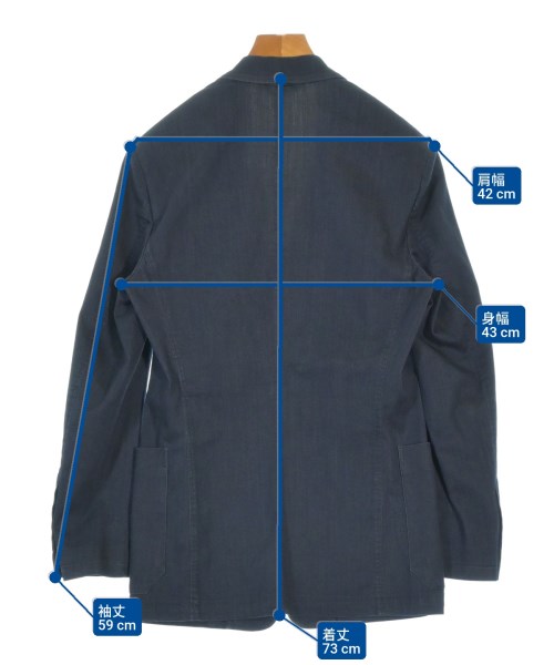 PRADA（プラダ）カジュアルジャケット 紺 サイズ:44(S位) メンズ/2200665953026