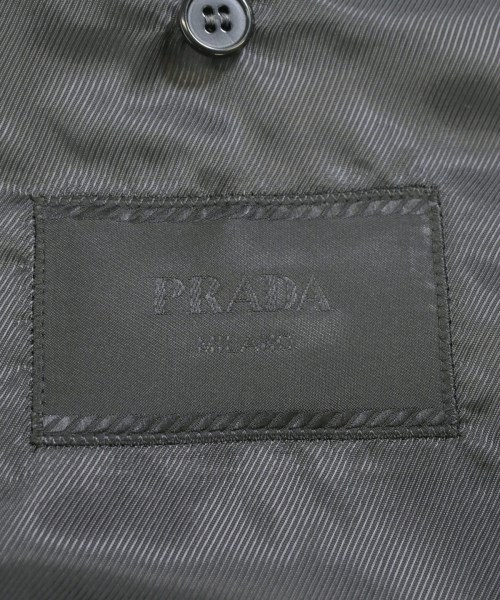 PRADA（プラダ）チェスターコート グレー サイズ:36(XS位) メンズ/2200665962011