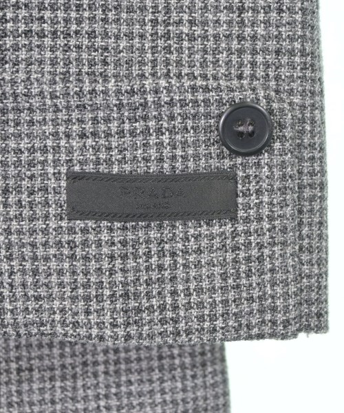 PRADA（プラダ）チェスターコート グレー サイズ:36(XS位) メンズ/2200665962011