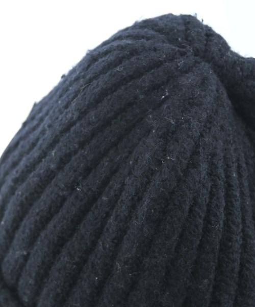 PRADA（プラダ）ニットキャップ・ビーニー 黒 サイズ:M メンズ/2200666080042