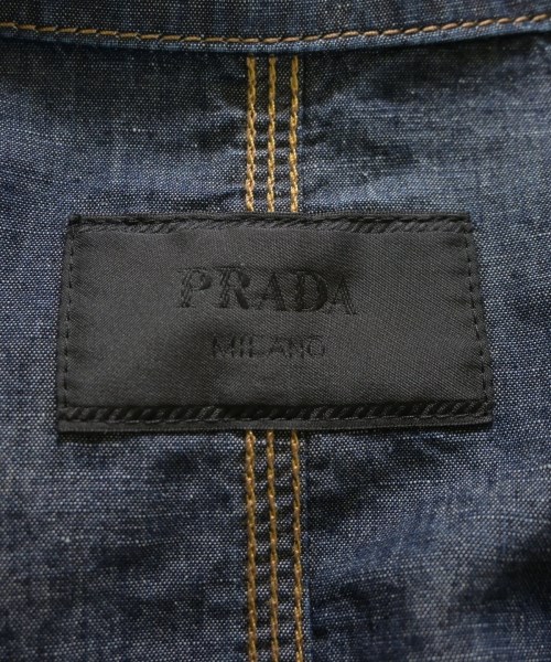PRADA（プラダ）デニムジャケット 紺 サイズ:S メンズ/2200666403025