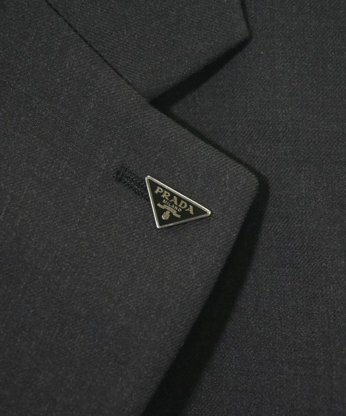 PRADA（プラダ）テーラードジャケット グレー サイズ:36(XS位) レディース/2200664097028