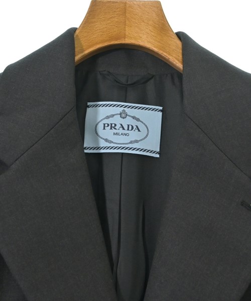 PRADA（プラダ）テーラードジャケット グレー サイズ:36(XS位) レディース/2200664097028