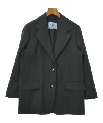 PRADA（プラダ）テーラードジャケット グレー サイズ:36(XS位