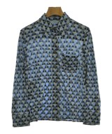 PRADA（プラダ）カジュアルシャツ 青 サイズ:36(XS位) レディース/2200664097097