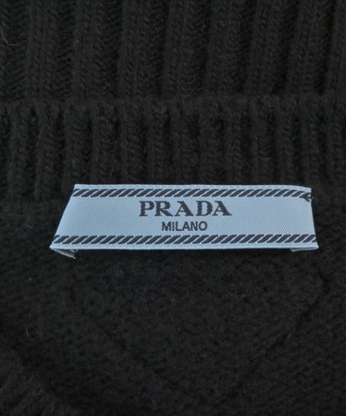 PRADA（プラダ）ニット・セーター 黒 サイズ:36(XS位) レディース/2200664097103