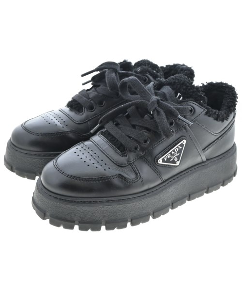 PRADA(プラダ)スニーカー 黒 サイズ:EU36(22.5cm位)/2200664097110