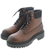 PRADA（プラダ）ブーツ 茶 サイズ:UK7 1/2(26cm位) メンズ/2200666132024