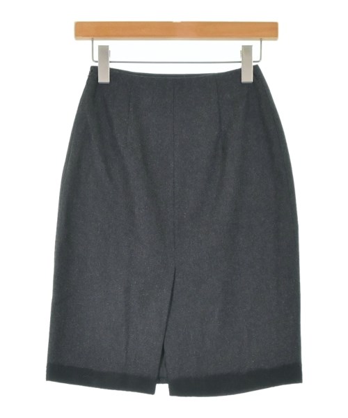 PRADA（プラダ）ひざ丈スカート グレー サイズ:36(XS位) レディース/2200666619020