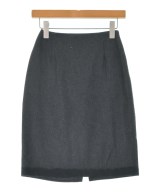 PRADA（プラダ）ひざ丈スカート グレー サイズ:36(XS位) レディース/2200666619020