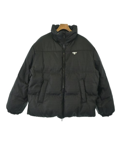 PRADA（プラダ）ダウンジャケット/ダウンベスト 黒 サイズ:M メンズ/2200666776013