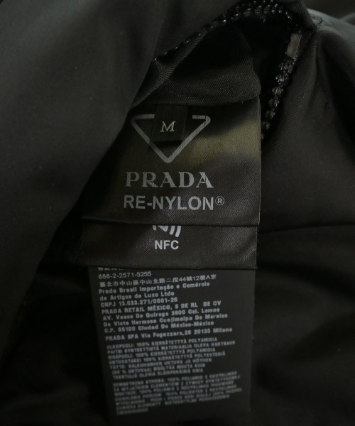 PRADA（プラダ）ダウンジャケット/ダウンベスト 黒 サイズ:M メンズ/2200666776013