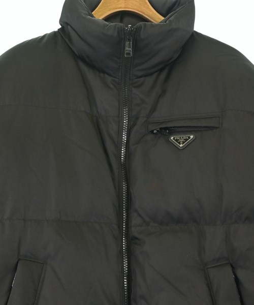 PRADA（プラダ）ダウンジャケット/ダウンベスト 黒 サイズ:M メンズ/2200666776013