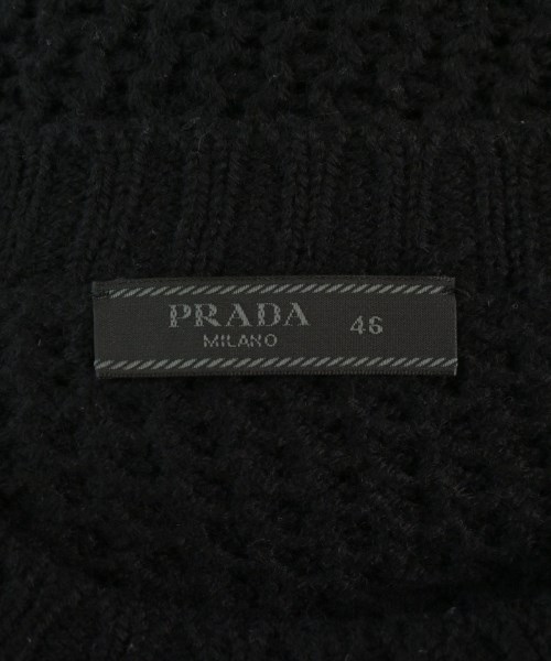 PRADA（プラダ）ニット・セーター 黒 サイズ:46(M位) メンズ/2200666836052